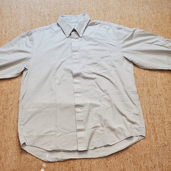 IZOD Men's Large Long Sleeve Button Down - Picture 2 of 7